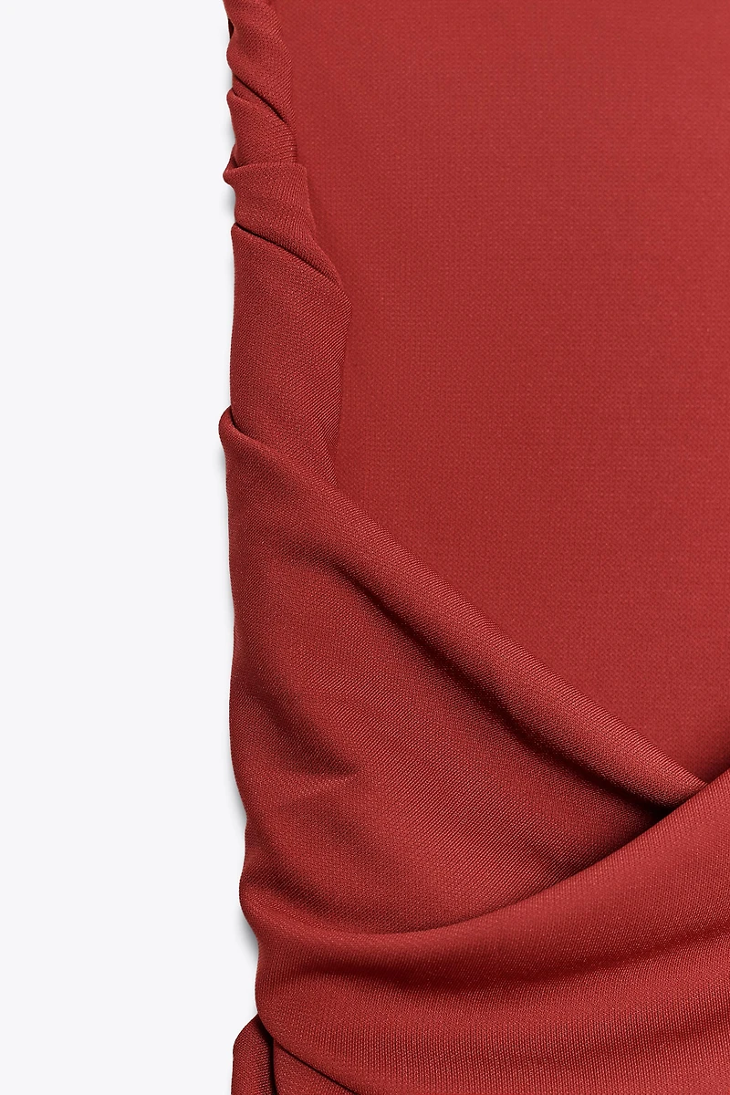 ROBE LONGUE DRAPÉE