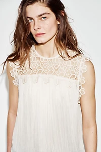 COMBINATION CROCHET TOP