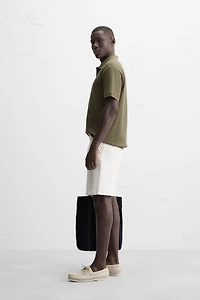 VERTICAL TEXTURED POLO
