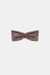 HAUT DE BIKINI BANDEAU RÉVERSIBLE IMPRIMÉ