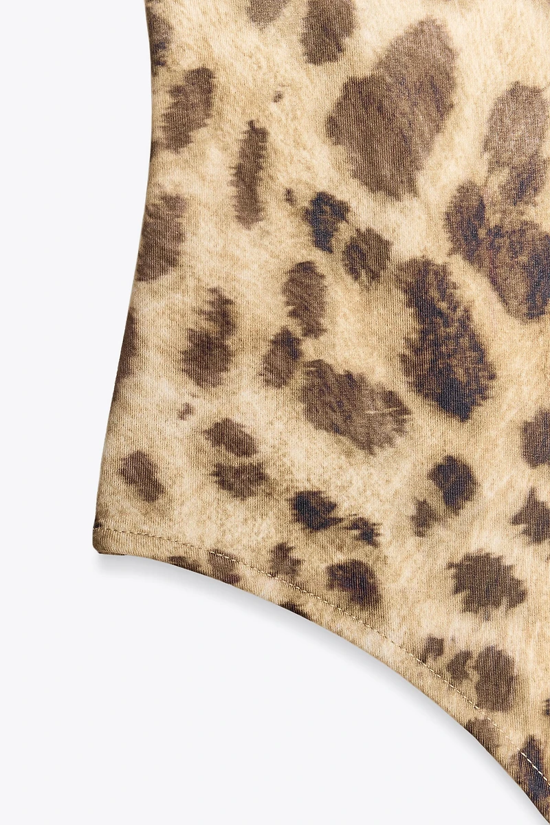 BODY EN POLYAMIDE À BRETELLES