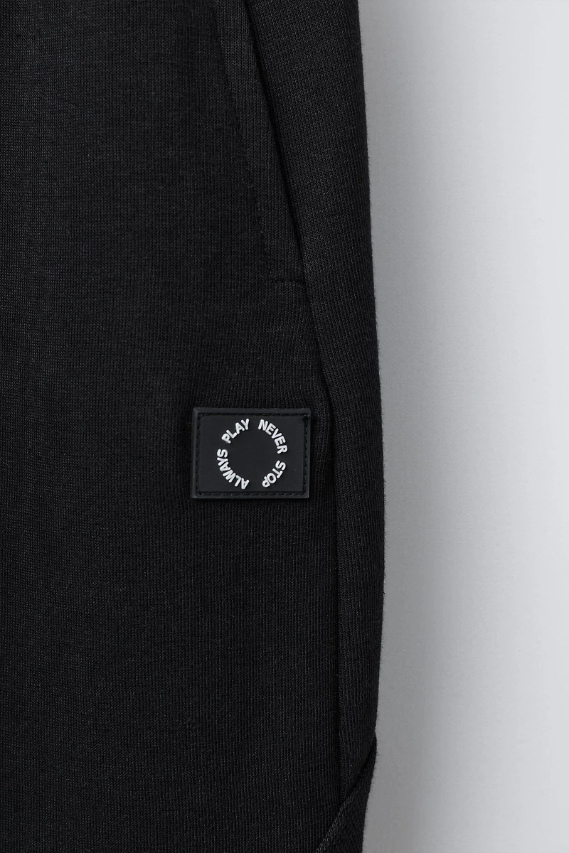 INTERLOCK PIQUÉ JOGGER PANTS