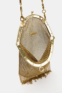 METAL MESH MINI BAG