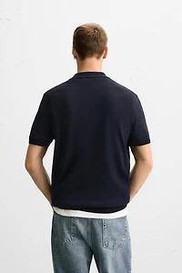 REGULAR FIT KNIT POLO