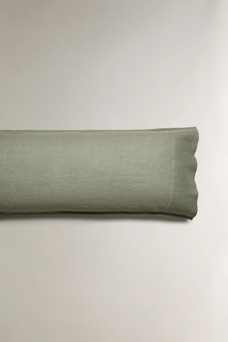 FADED LINEN PILLOWCASE (140 GSM)