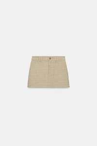 PLAID SKORT