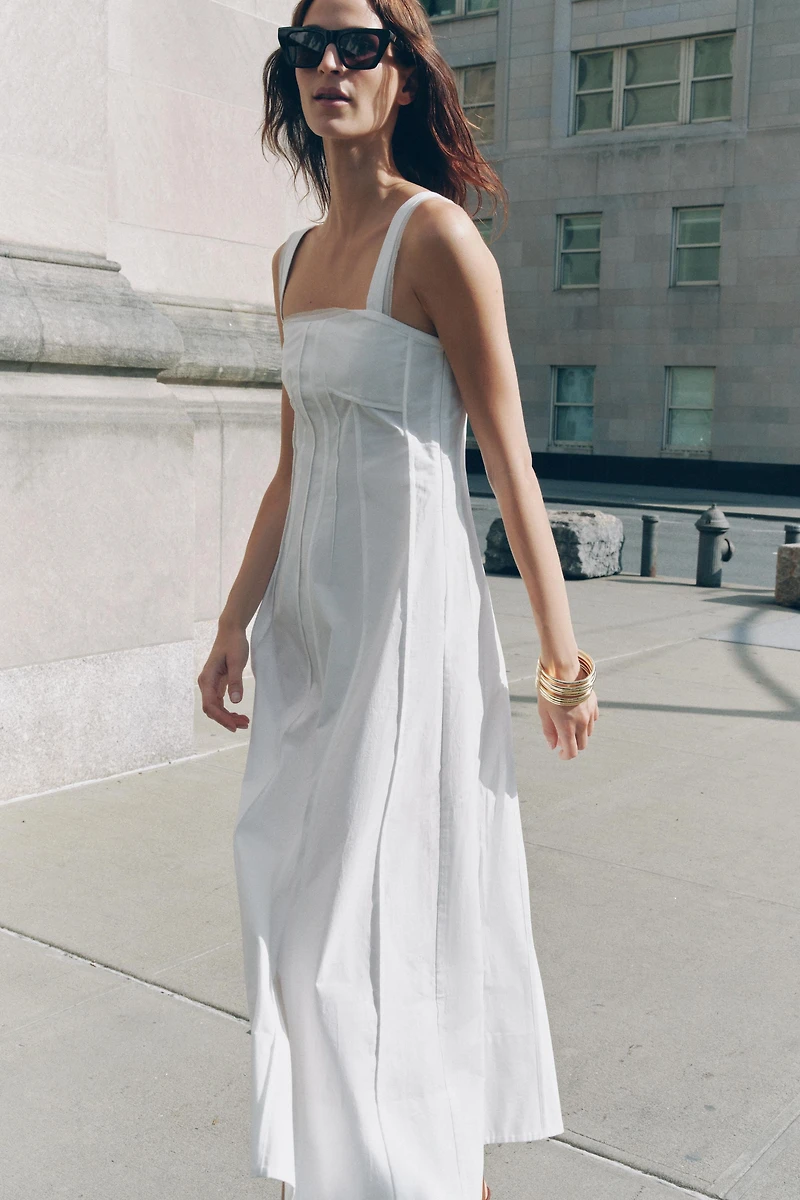 ZW COLLECTION TRIM MAXI DRESS