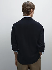 Cardigan coton