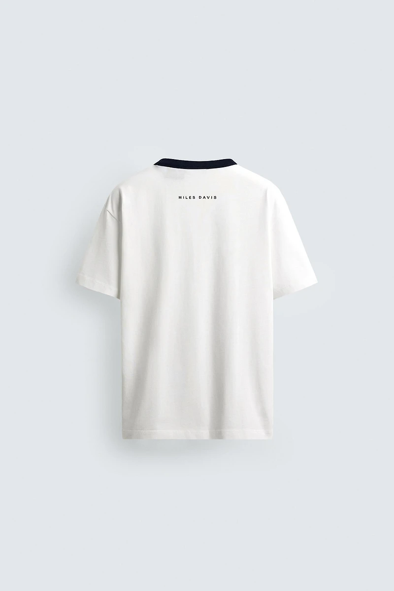 T-SHIRT IMPRIMÉ ©MILES DAVIS