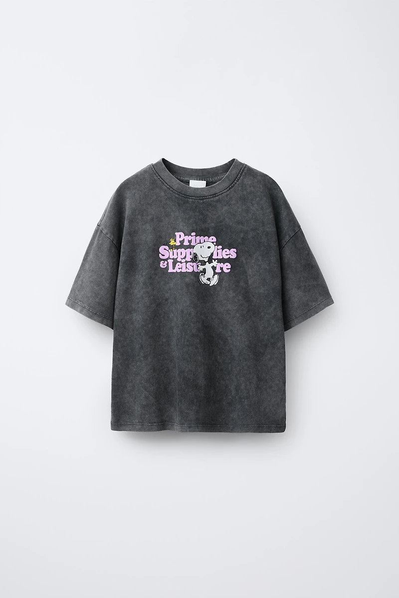 SNOOPY ™ RAISED PRINT T-SHIRT