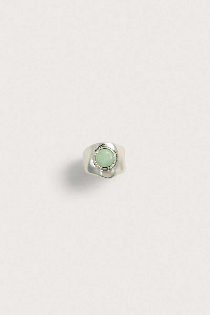 BAGUE CHEVALIÈRE PIERRE