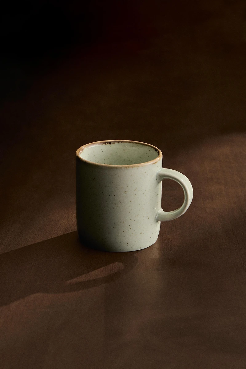 TASSE PORCELAINE BORD VIEILLI