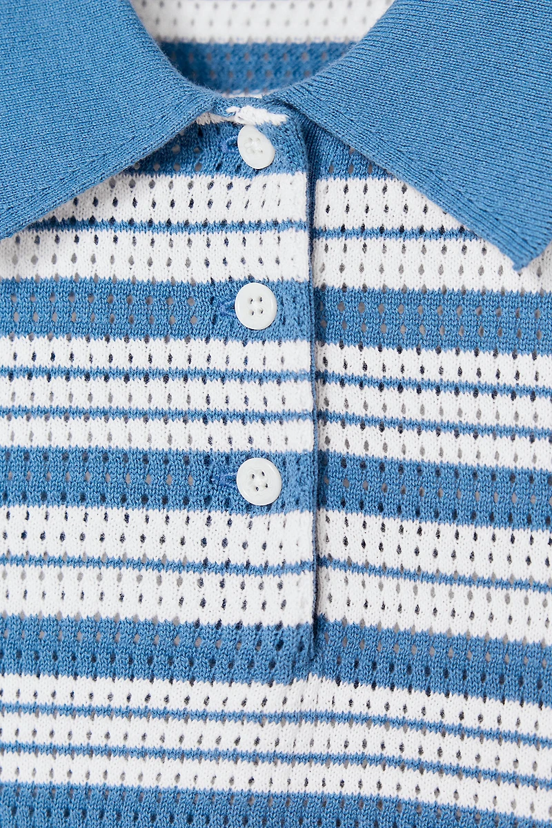 LIMITED EDITION STRIPED KNIT SWEATER