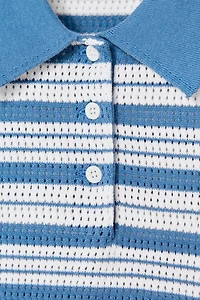 LIMITED EDITION STRIPED KNIT SWEATER
