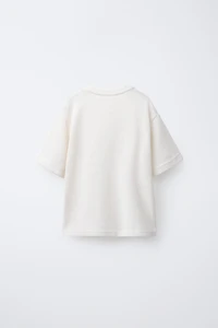 TEXTURED KNIT T-SHIRT
