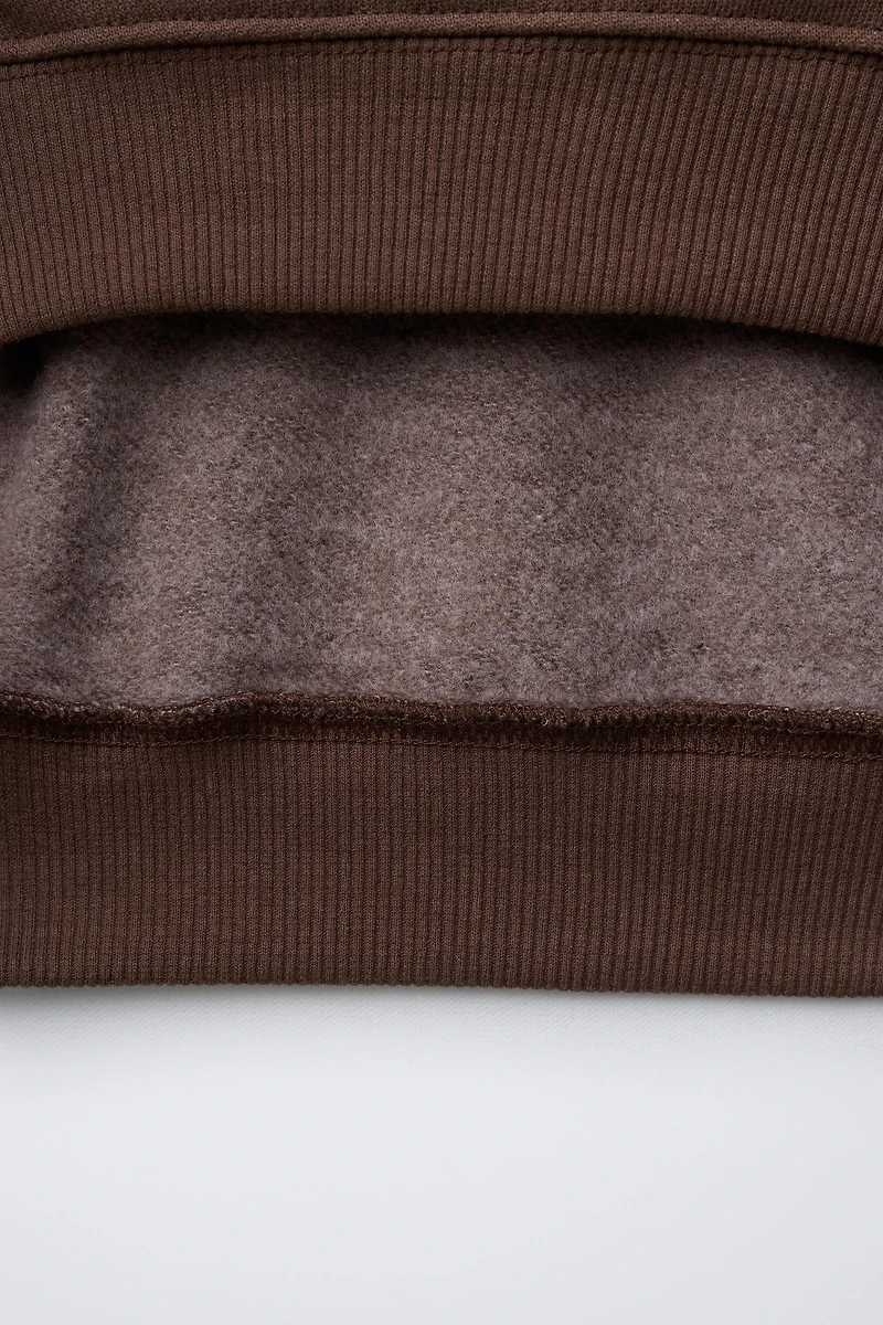 PATCH PRINT SWEATSHIRT