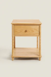 WOODEN NIGHTSTAND