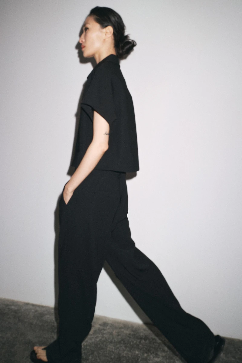 ZW COLLECTION CROPPED JACKET