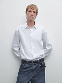 Chemise texturée regular fit