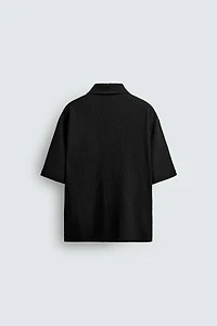 TEXTURED RELAXED FIT SHIRT