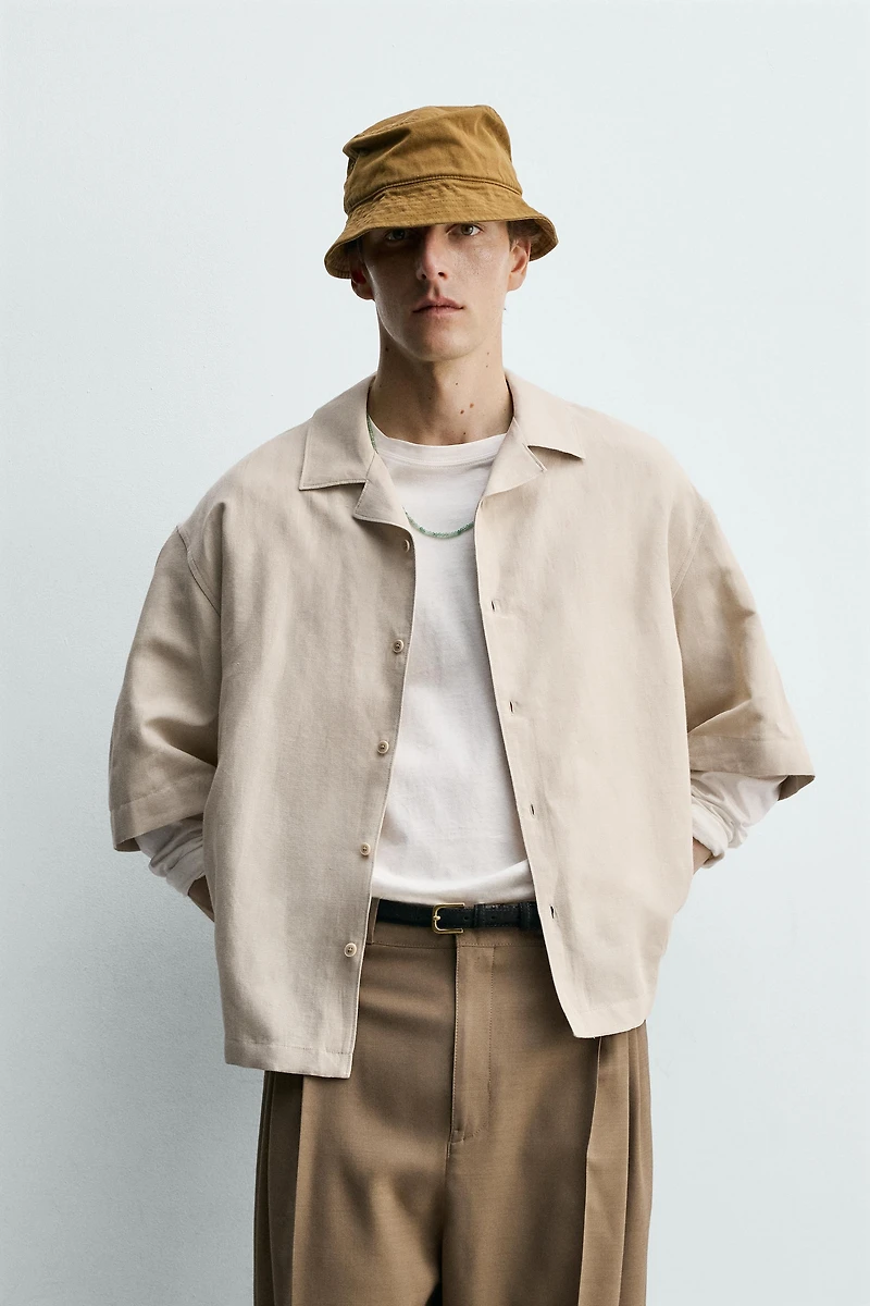 RELAXED FIT FLUID SHIRT