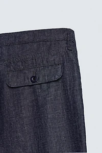 LIGHTWEIGHT REGULAR FIT PANTS
