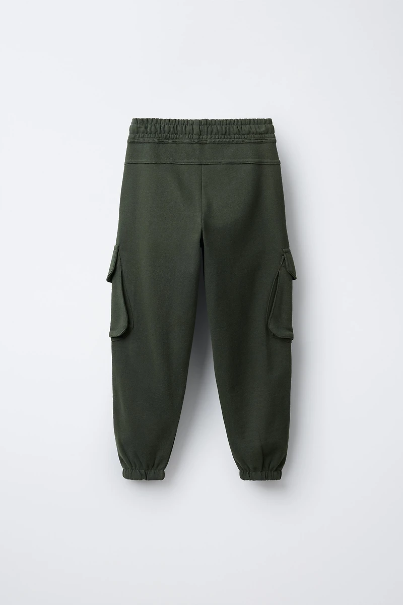 PLUSH CARGO PANTS