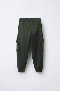PLUSH CARGO PANTS