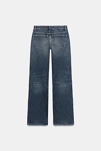 JEAN TRF WIDE LEG TAILLE BASSE