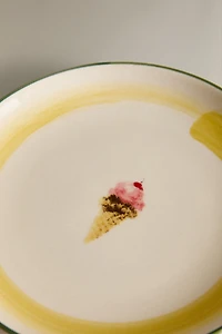 ASSIETTE À DESSERT GRÈS GLACE