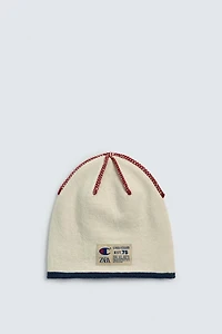 CHAMPION ® X ZARA REVERSIBLE BEANIE HAT