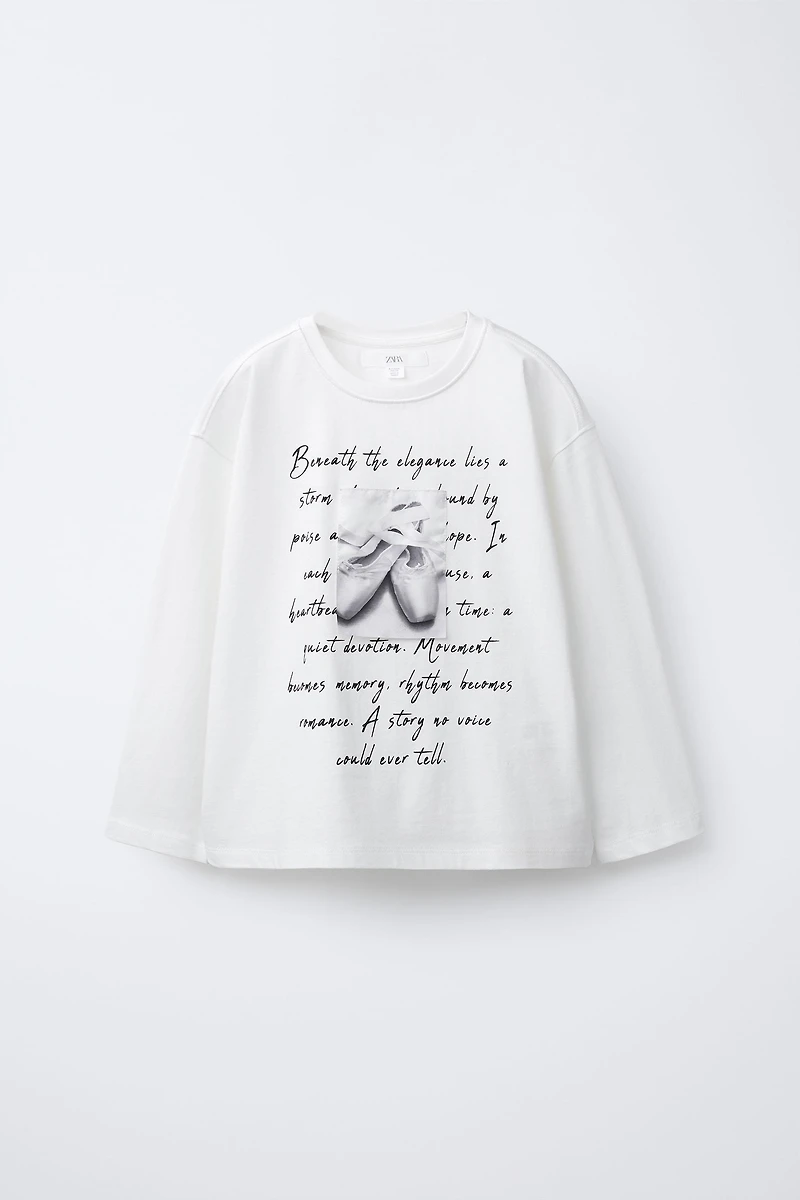 BALLET PHOTO T-SHIRT