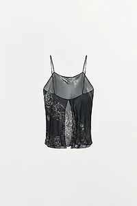 PRINTED STRAPPY TOP