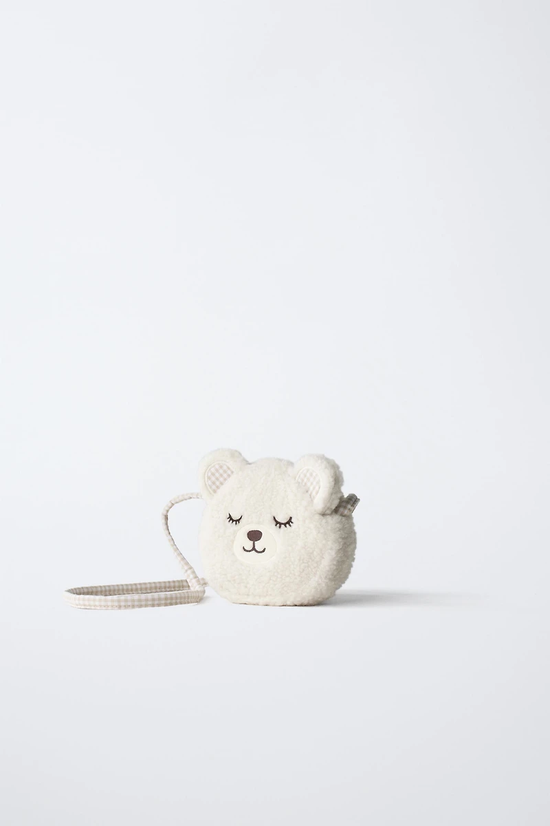 TEDDY BEAR CROSSBODY BAG