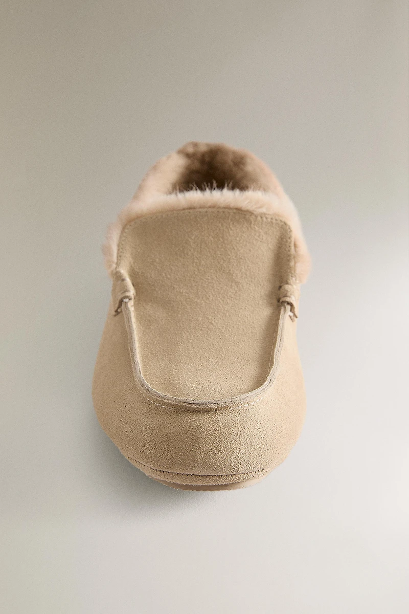 WARM LEATHER LOAFERS