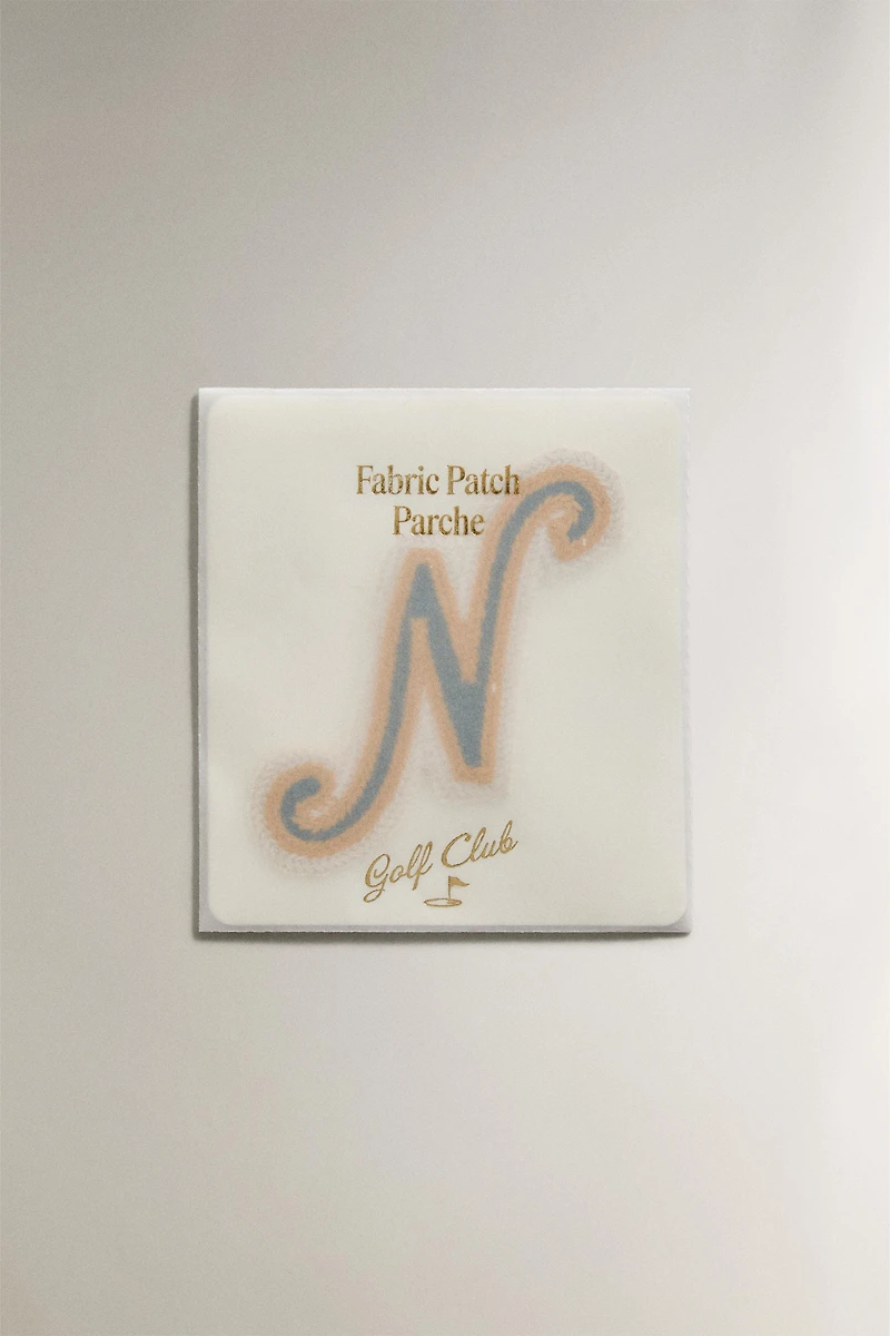 COTTON LETTER N PATCH