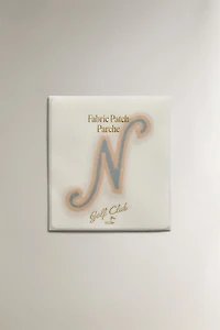 COTTON LETTER N PATCH