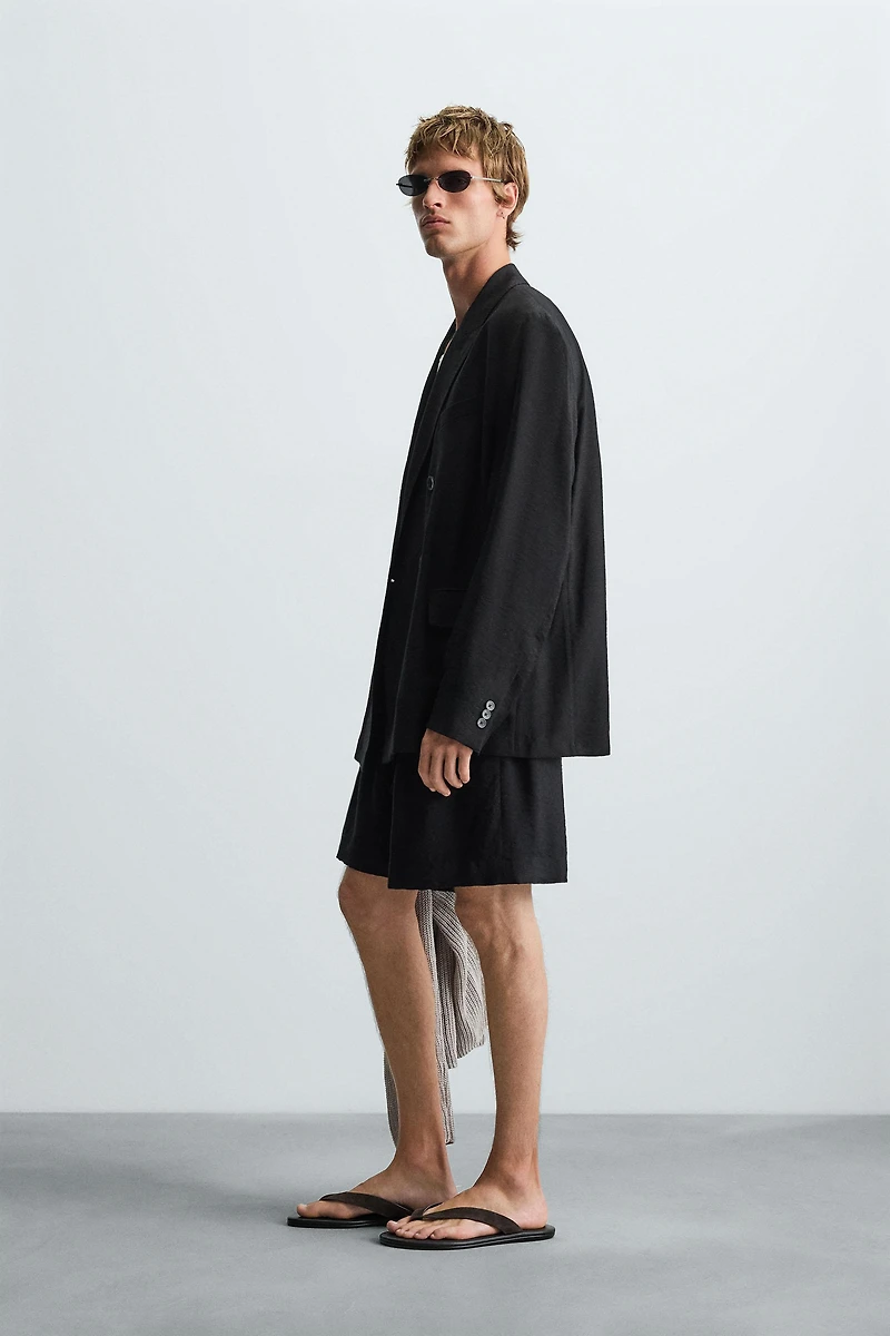 RELAXED FIT FLUID BLAZER