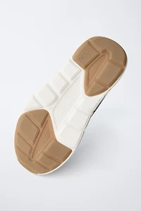 ATHLETIC SNEAKERS WITH SOLE DETAIL