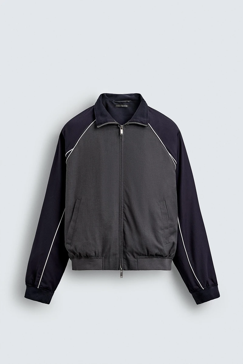 COLOR BLOCK CONTRAST JACKET