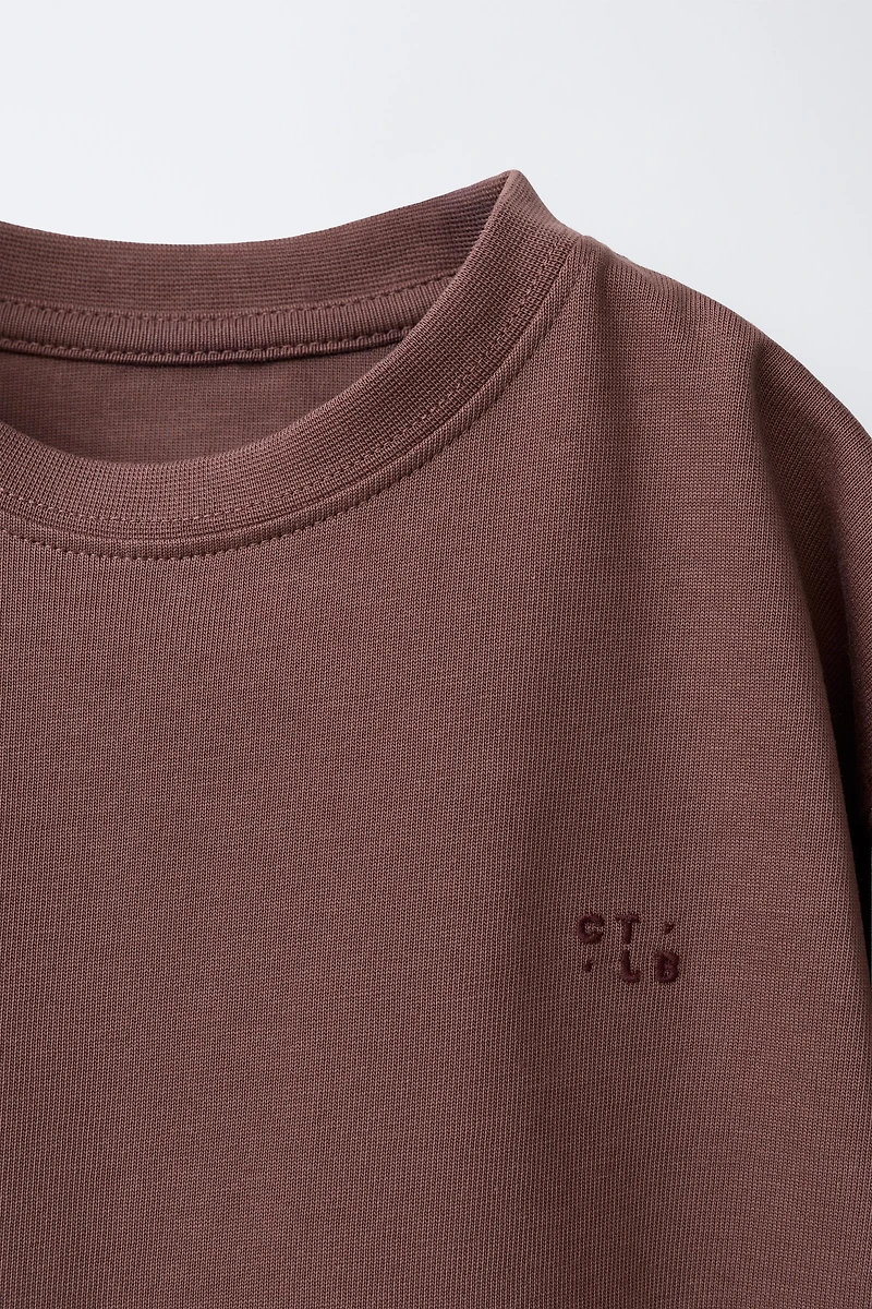 HEAVYWEIGHT EMBROIDERED T-SHIRT
