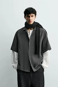 FLUID TEXTURED SHIRT