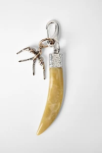 COMBINATION HORN CHARM KEYCHAIN KATE MOSS X ZARA