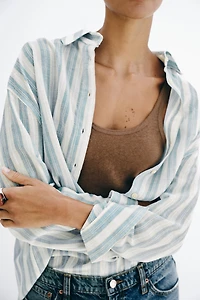 STRIPED VOLUME SHIRT