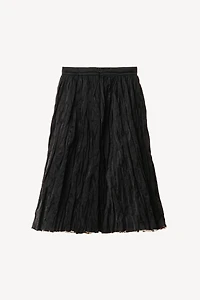 WRINKLED MIDI SKIRT WILLY CHAVARRIA X ZARA
