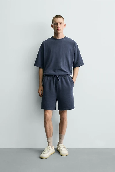 BASIC WASHED T-SHIRT