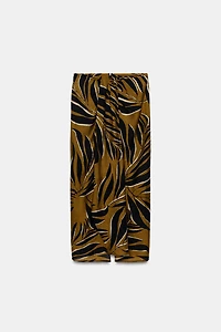 PALM PRINT PAREO
