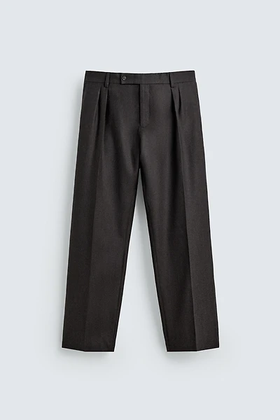 PANTALON DE COSTUME EN LAINE AARON LEVINE X ZARA