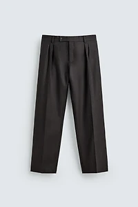 PANTALON DE COSTUME EN LAINE AARON LEVINE X ZARA
