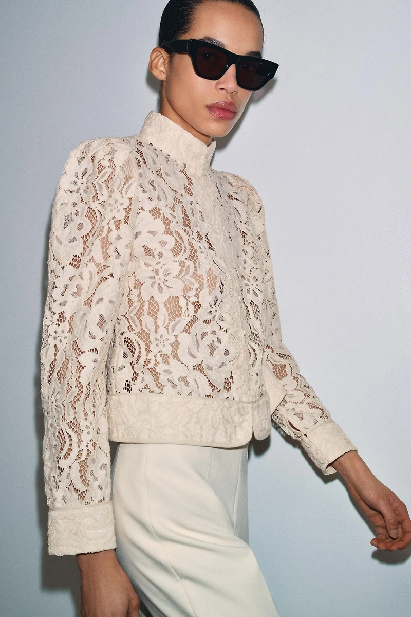 ZW COLLECTION LACE BLAZER